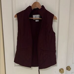 Van Heusen Women's Burgundy Vest